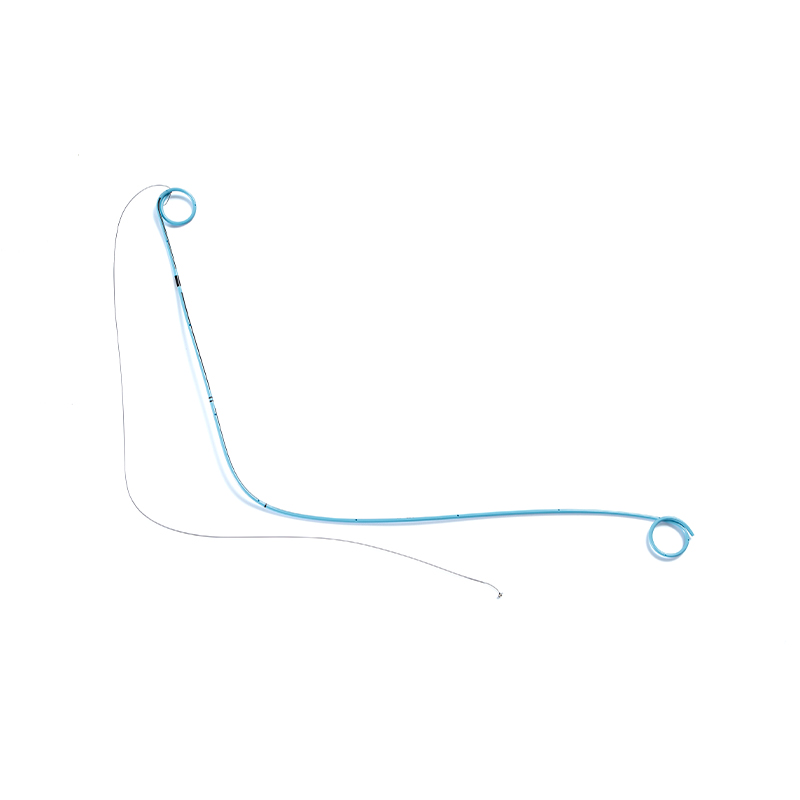 Stent ureteral estéril de doble J de un solo uso con polímero médico