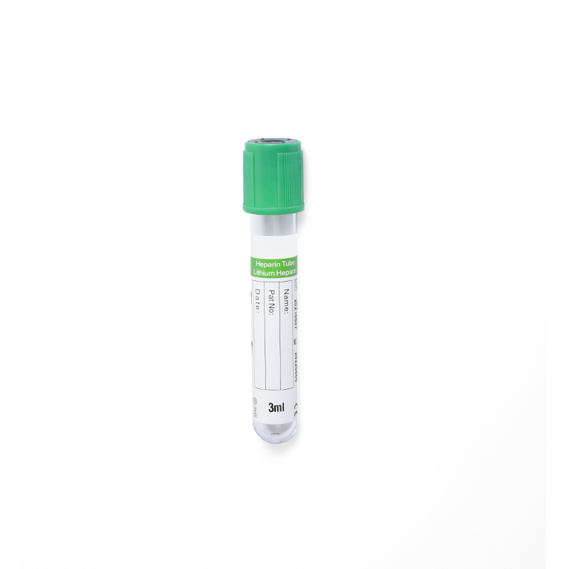 Tubo de extracción de sangre al vacío (tubo de heparina)